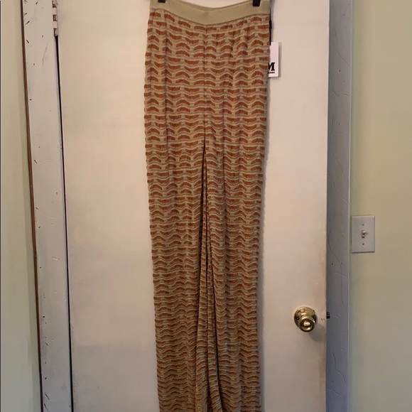 Missoni Wide Leg Gorgeous Sparkly Pants New With Tags Body Contouring Liner - Picture 4 of 16